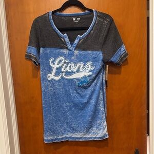 Lions Blue and Gray Shirt